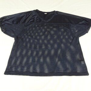 EPIC SPORTS MESH FOOTBALL PRATICE JERSEY BLUE LARGE/XL SHIRT L85